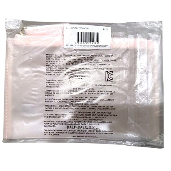 Burberry Beauty Cosmetic Bag Pouch - NIP - Picture 8 of 8